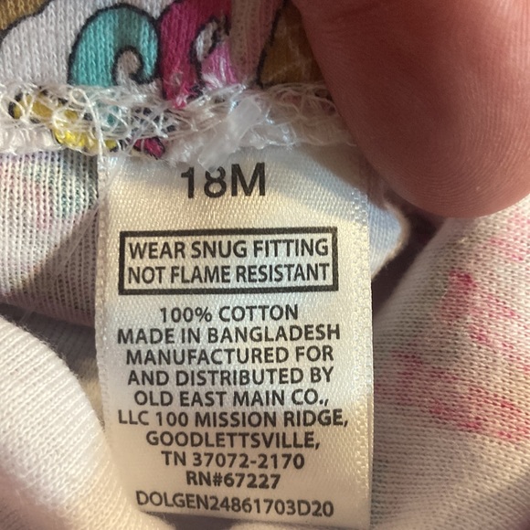 Swiggles unicorn pajamas - Picture 5 of 5